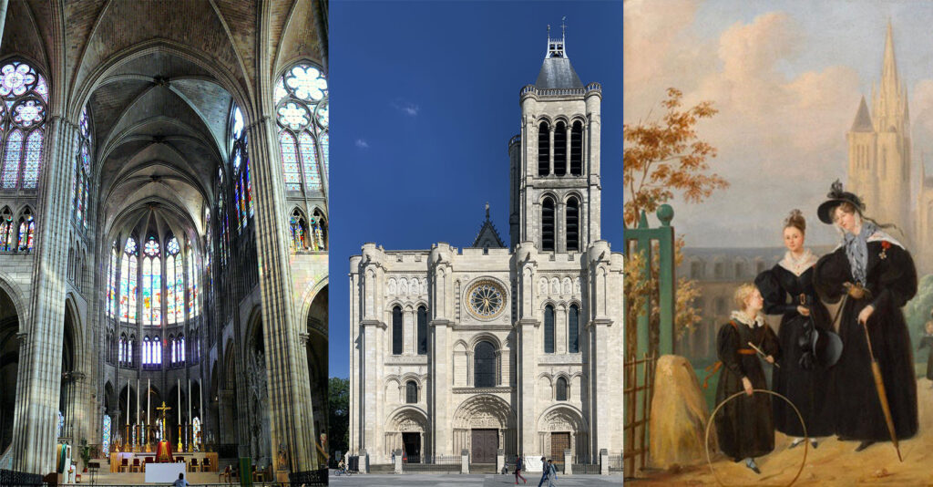 Basilique Saint-Denis - Dames éducatrices de la maison d'éducation de la légion d'honneur